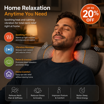SMART Neck Support Pillow Massager