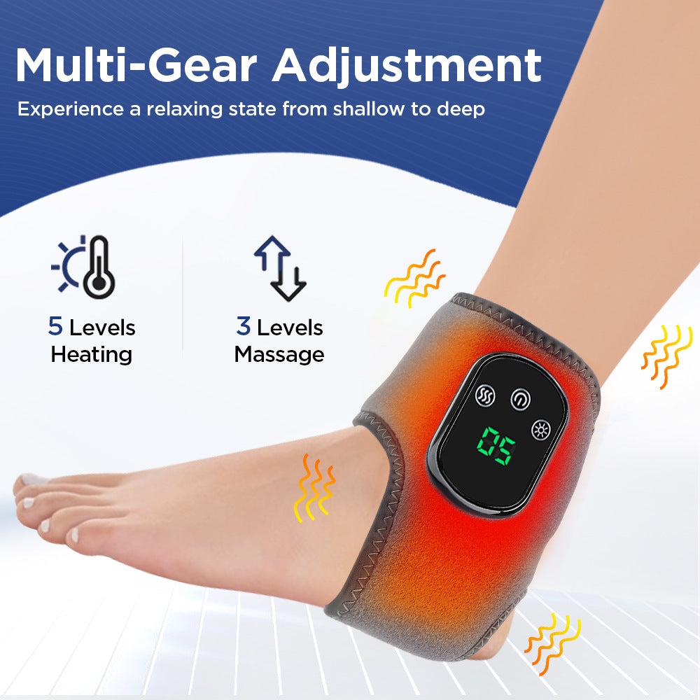 Ankora™ Ankle Therapy Wrap – Rechargeable Heat & Vibration Massager