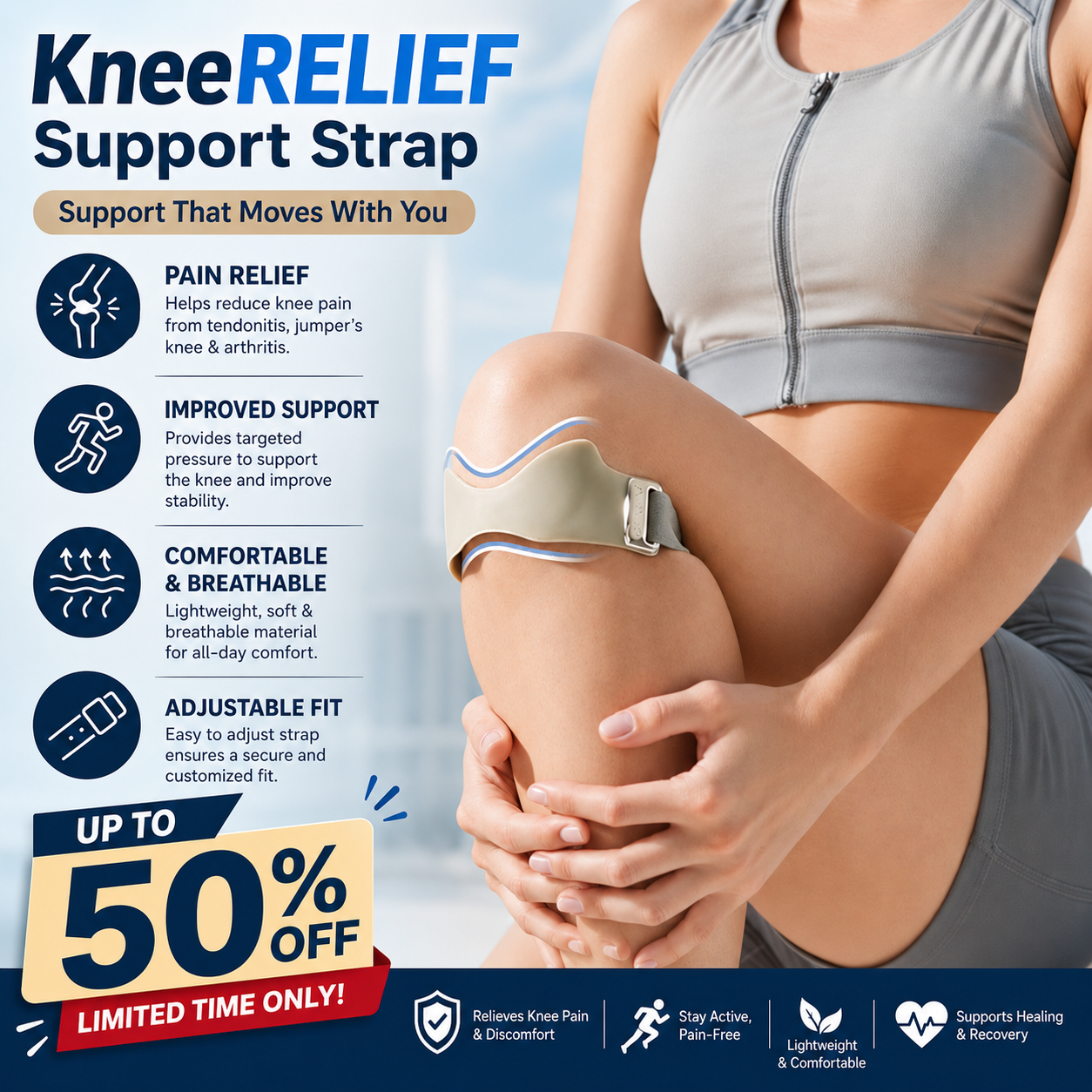 Knee Relief Support Strap
