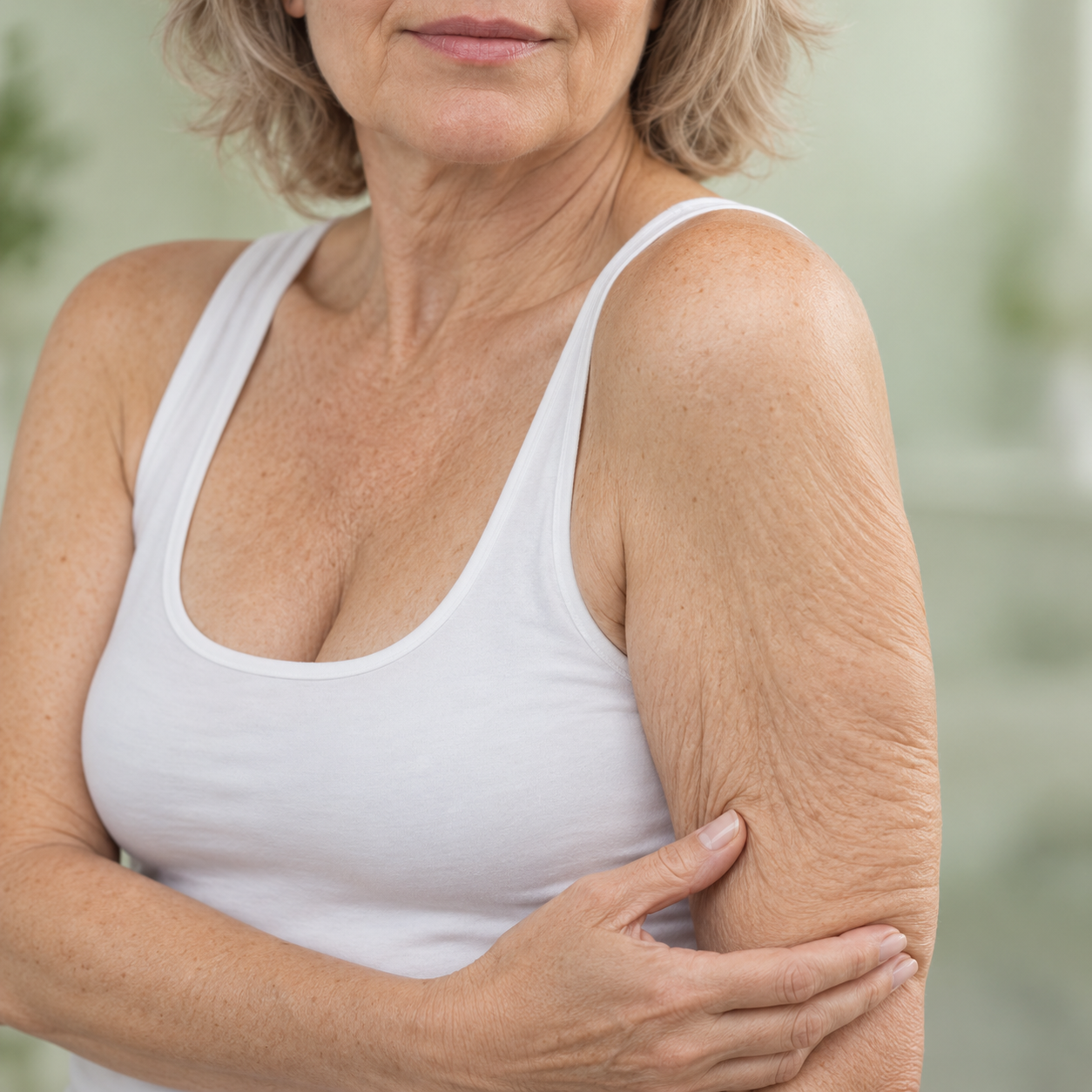 Before using Elycura on arm skin