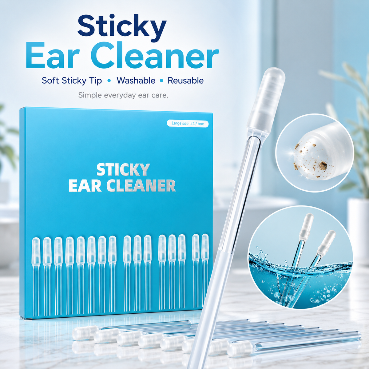 PixelClear™ Reusable Earwax Cleaning Tool